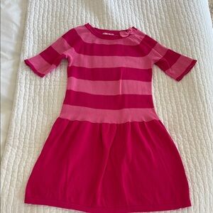 Lilly Pulitzer Sweater Dress pink stripes girls XL (12-14)